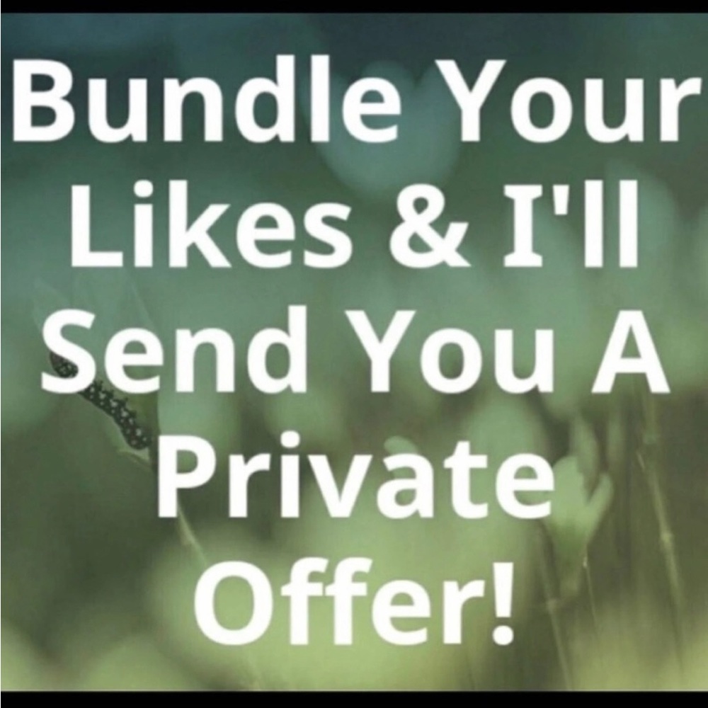 Bundle Items For A Great Deal!